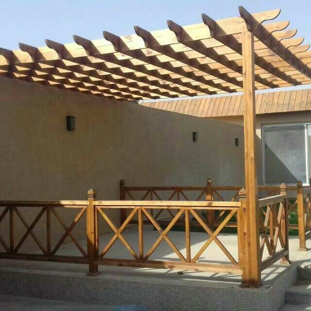 برجولات خشبية