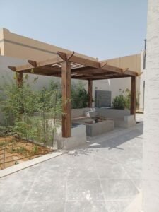 برجولات خشب