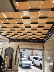 مظلات مجدول